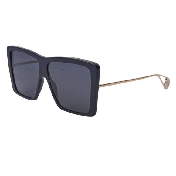 GUCCI GG0435S Oversized Square oversized square sunglasses in black NWT $610 - Picture 3 of 10